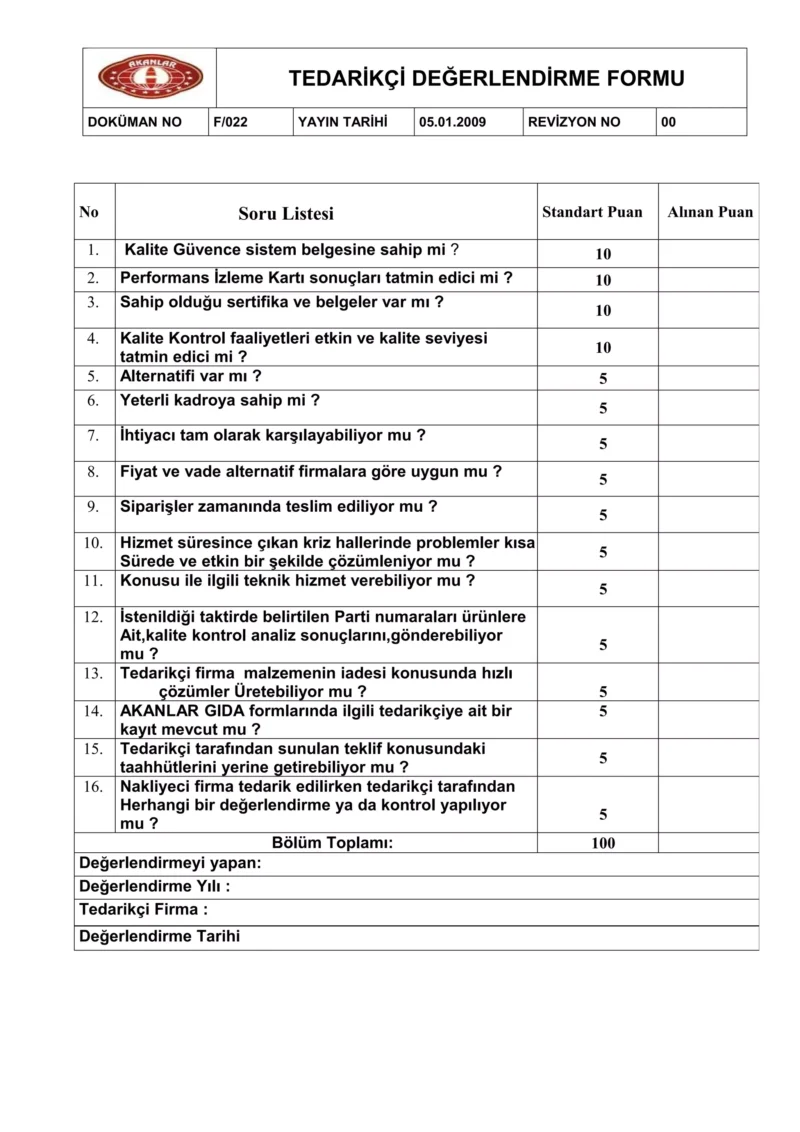 Tedarikçi Değerlendirme Formu ile Başarılı İşbirliklerinin Sırları [2026] - Kapak Görseli